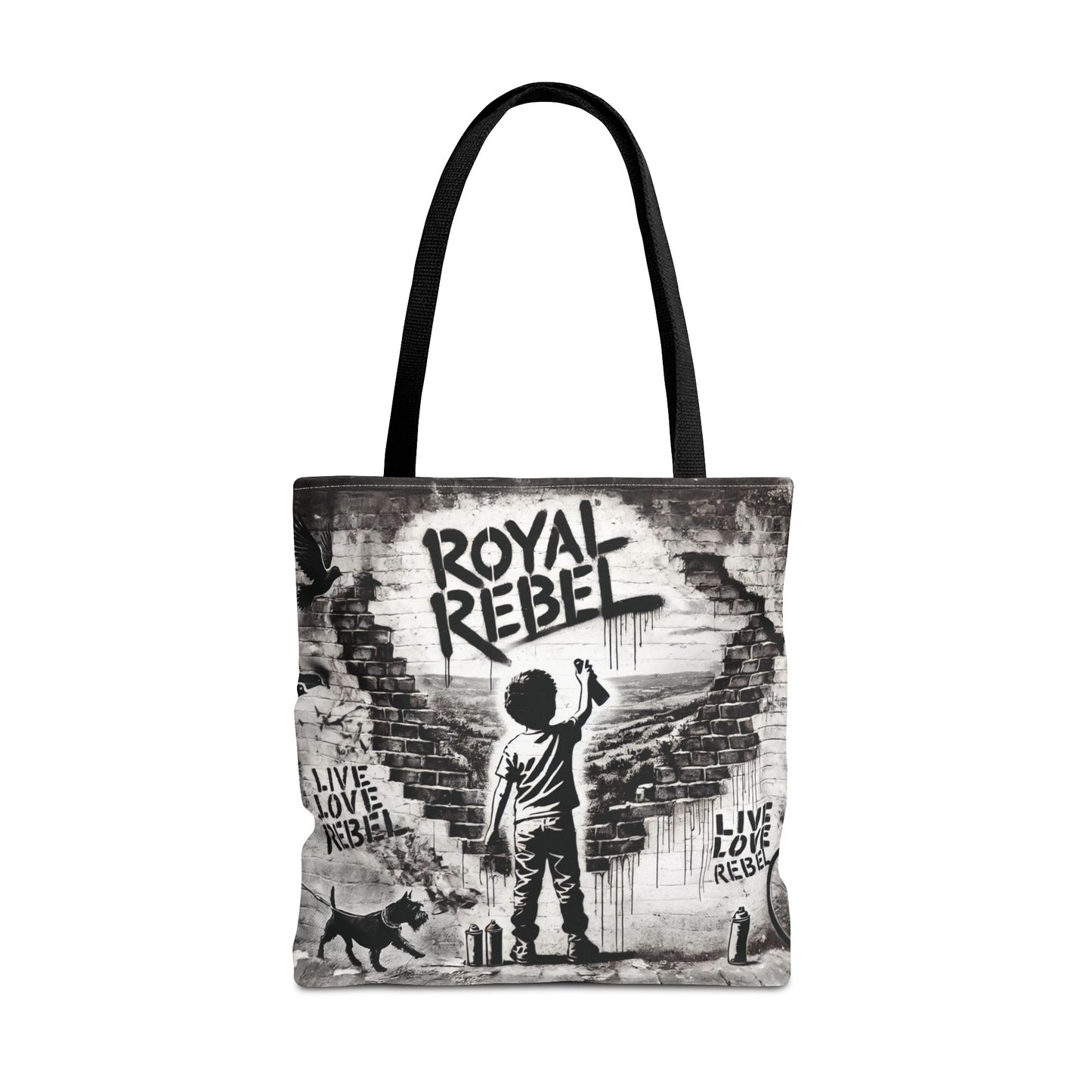 Royal Rebel Tote Bag - Live Love Rebel Urban Style