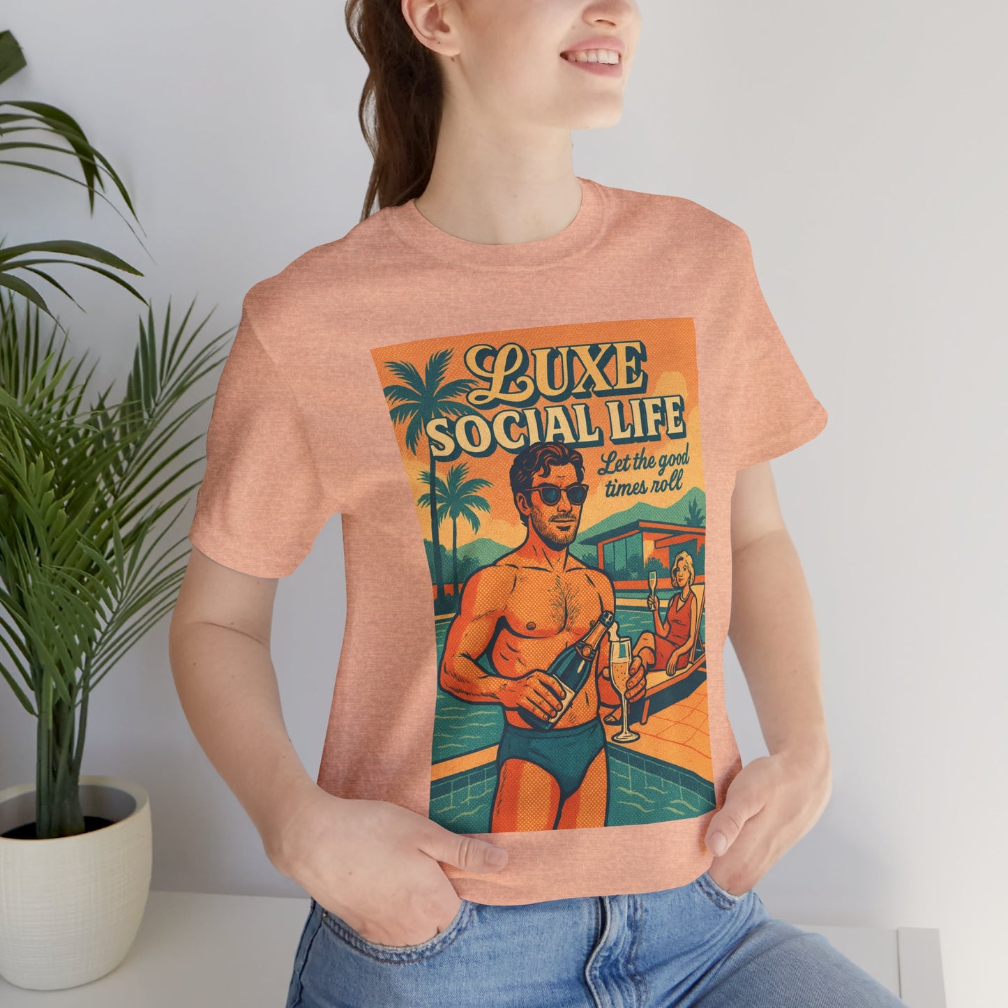 'Let the Good Times Roll' - Luxe Social Life™ Graphic Tee