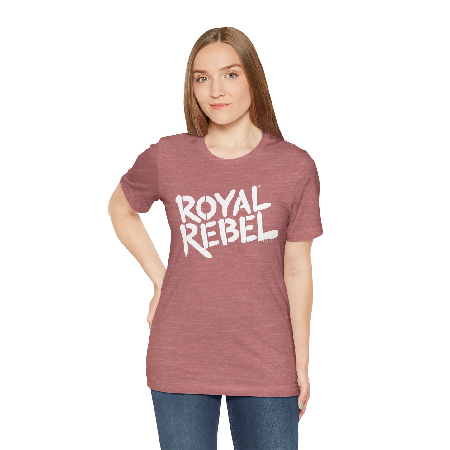 Royal Rebel Unisex Jersey Tee - Bold Street Art Inspired Design