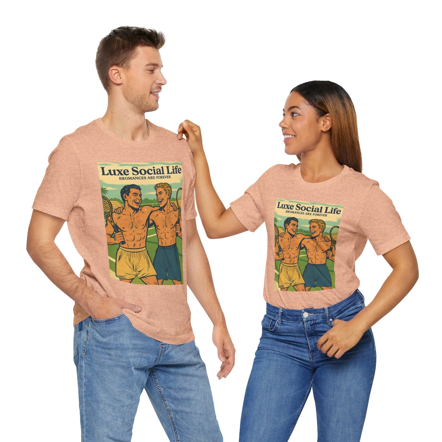 "Bromances Are Forever" - Luxe Social Life™ Graphic Tee