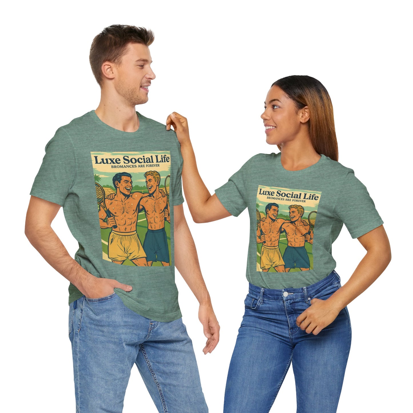 "Bromances Are Forever" - Luxe Social Life™ Graphic Tee