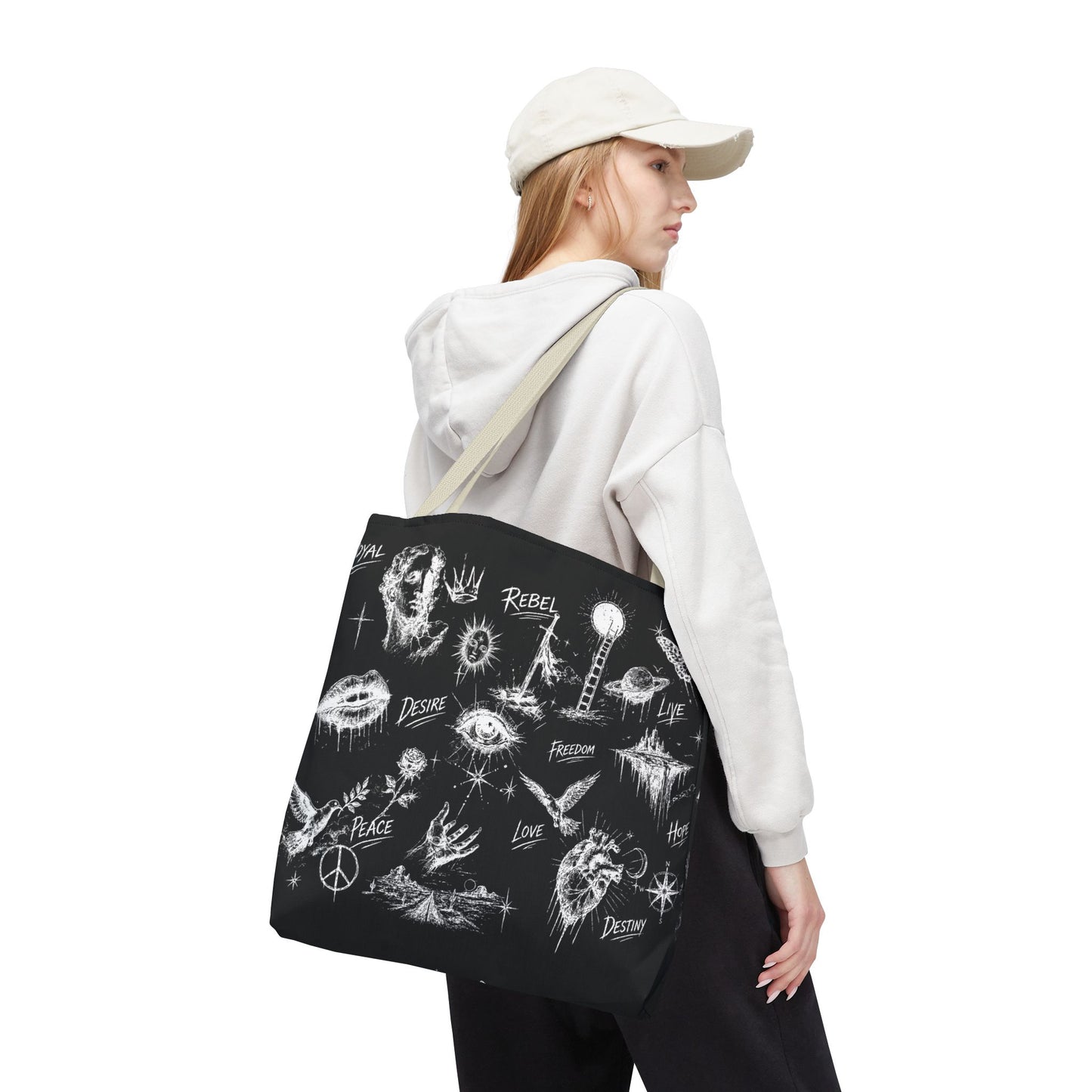 Royal Rebel® Ethereal Sketch Tote Bag