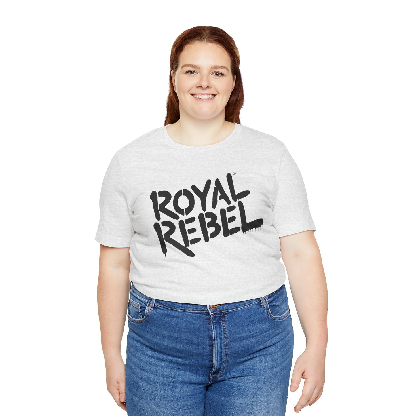 Royal Rebel Unisex Jersey Tee - Bold Street Art Inspired Design