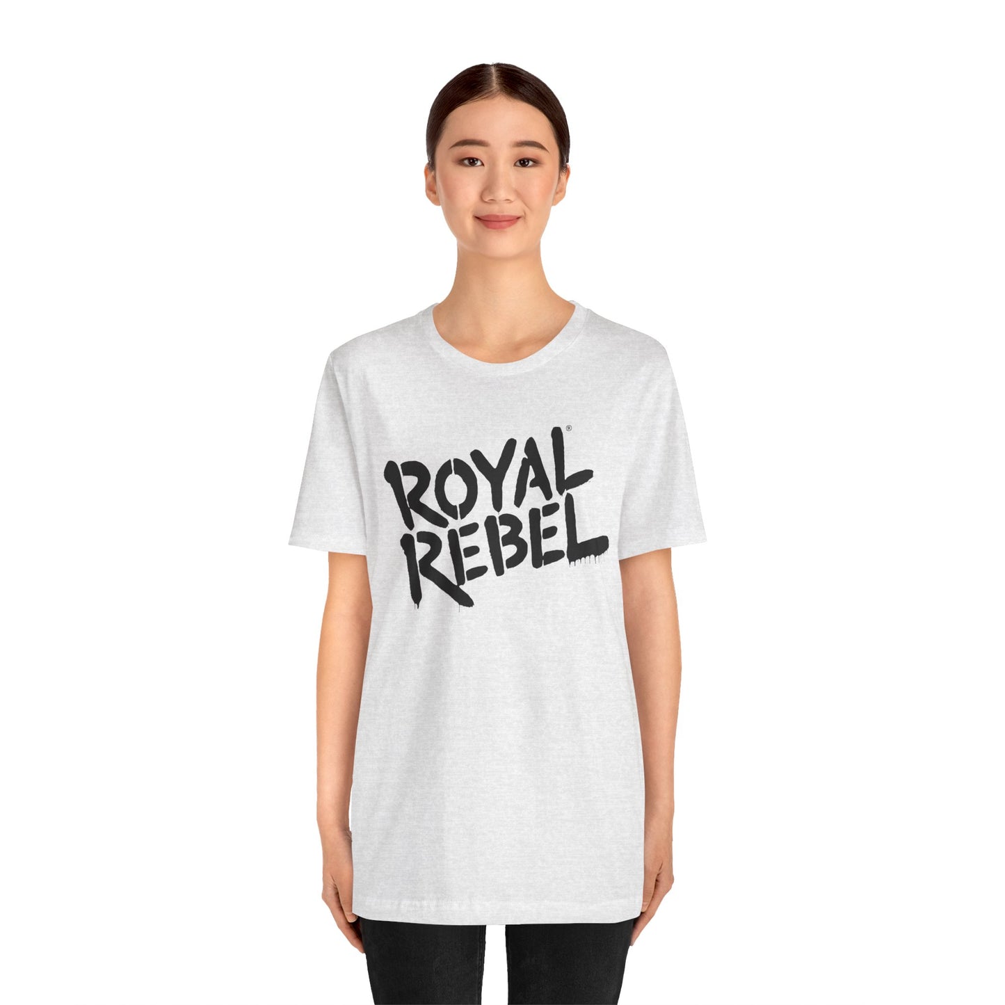 Royal Rebel Unisex Jersey Tee - Bold Street Art Inspired Design