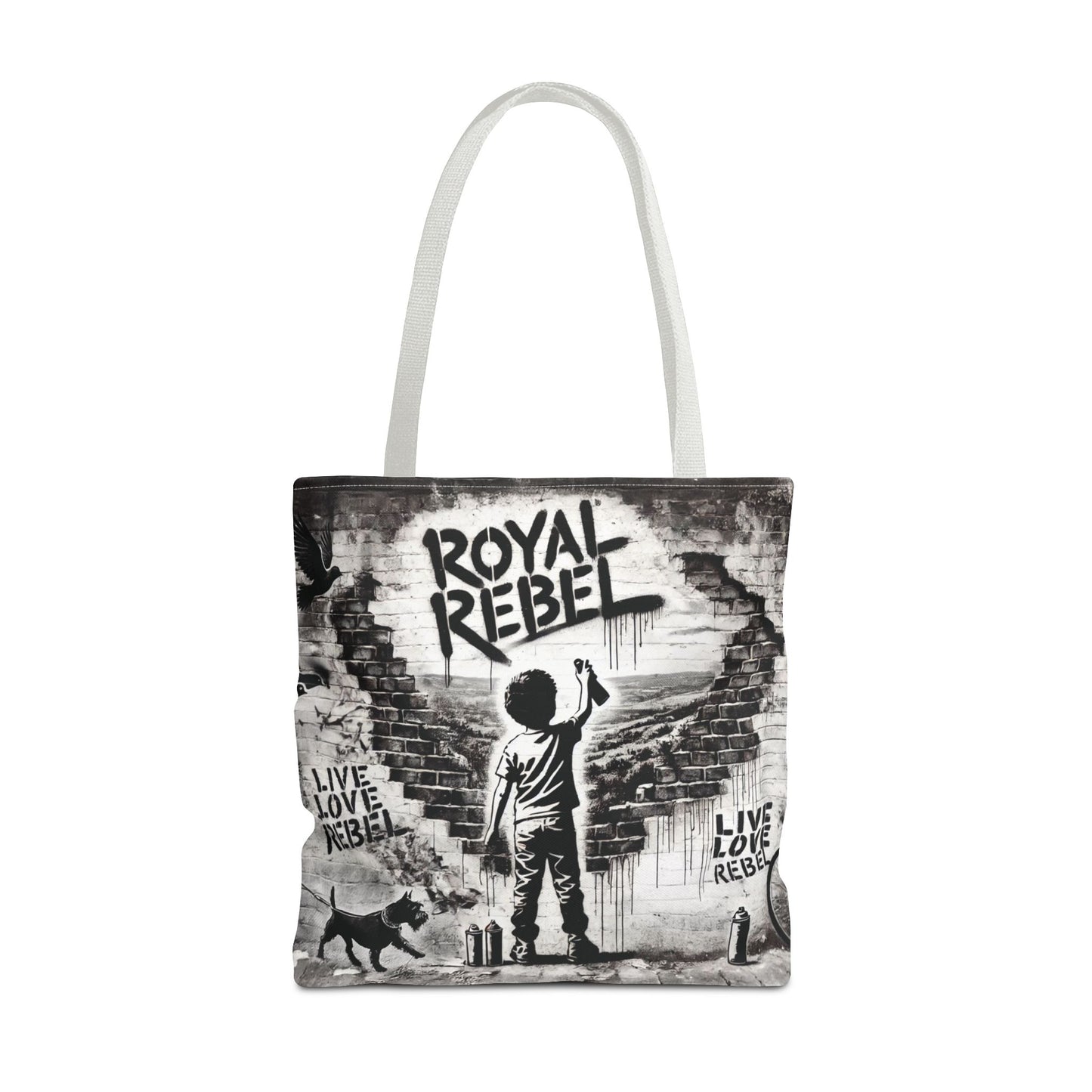 Royal Rebel Tote Bag - Live Love Rebel Urban Style