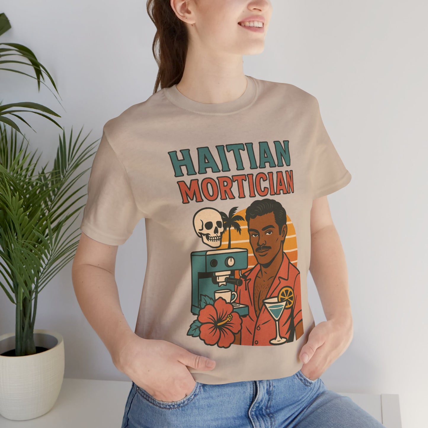 Haitian Mortician Unisex Jersey Short Sleeve Tee