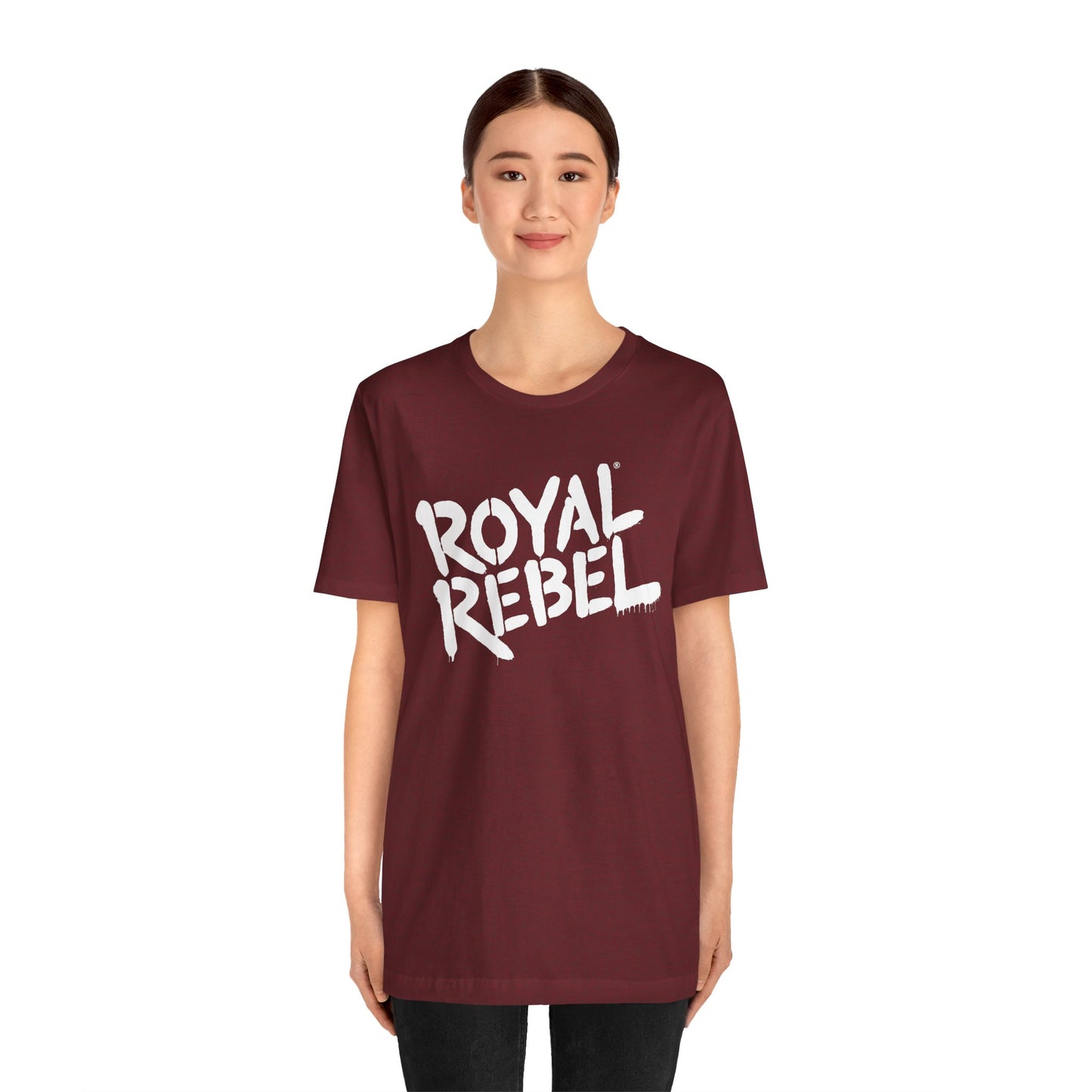 Royal Rebel Unisex Jersey Tee - Bold Street Art Inspired Design