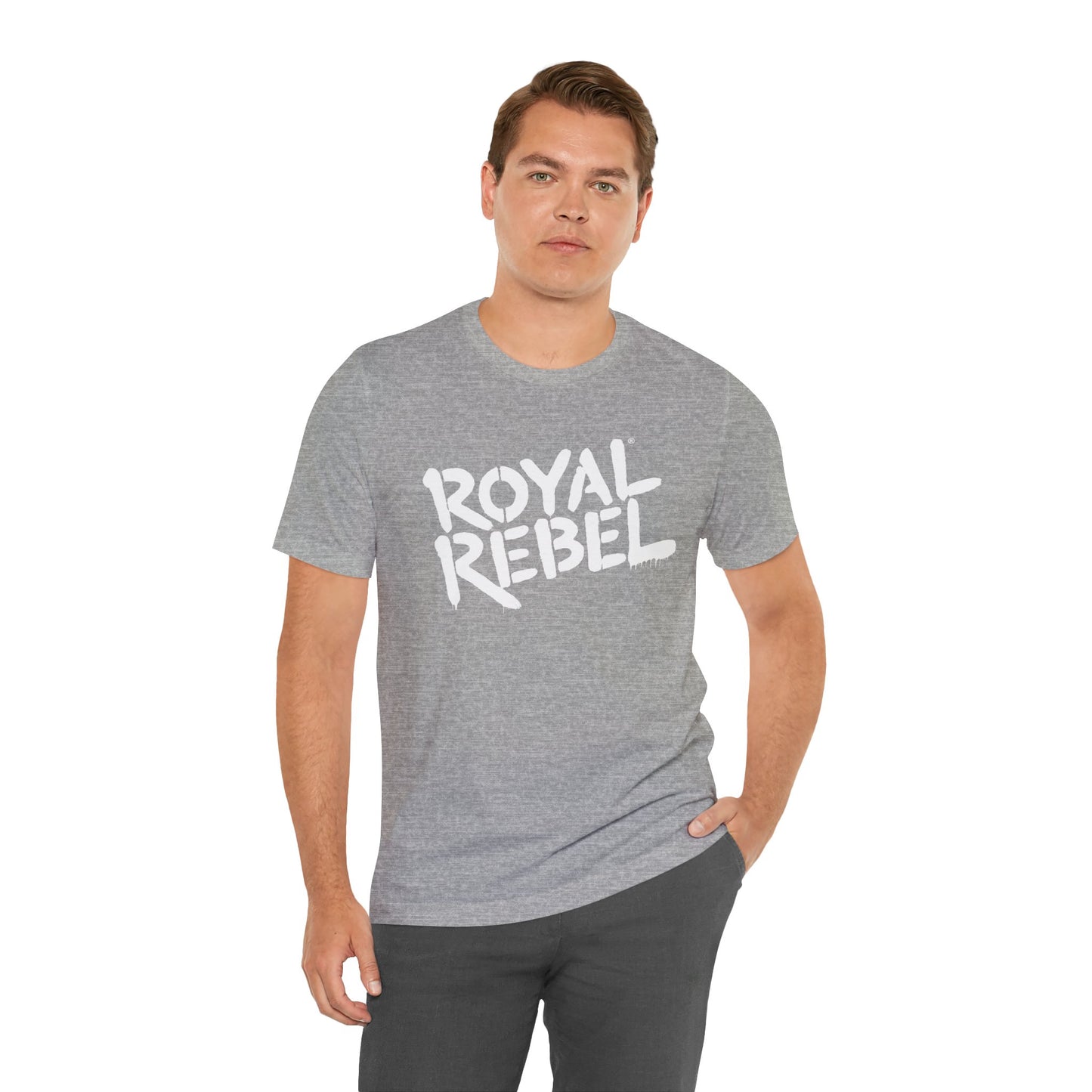 Royal Rebel Unisex Jersey Tee - Bold Street Art Inspired Design
