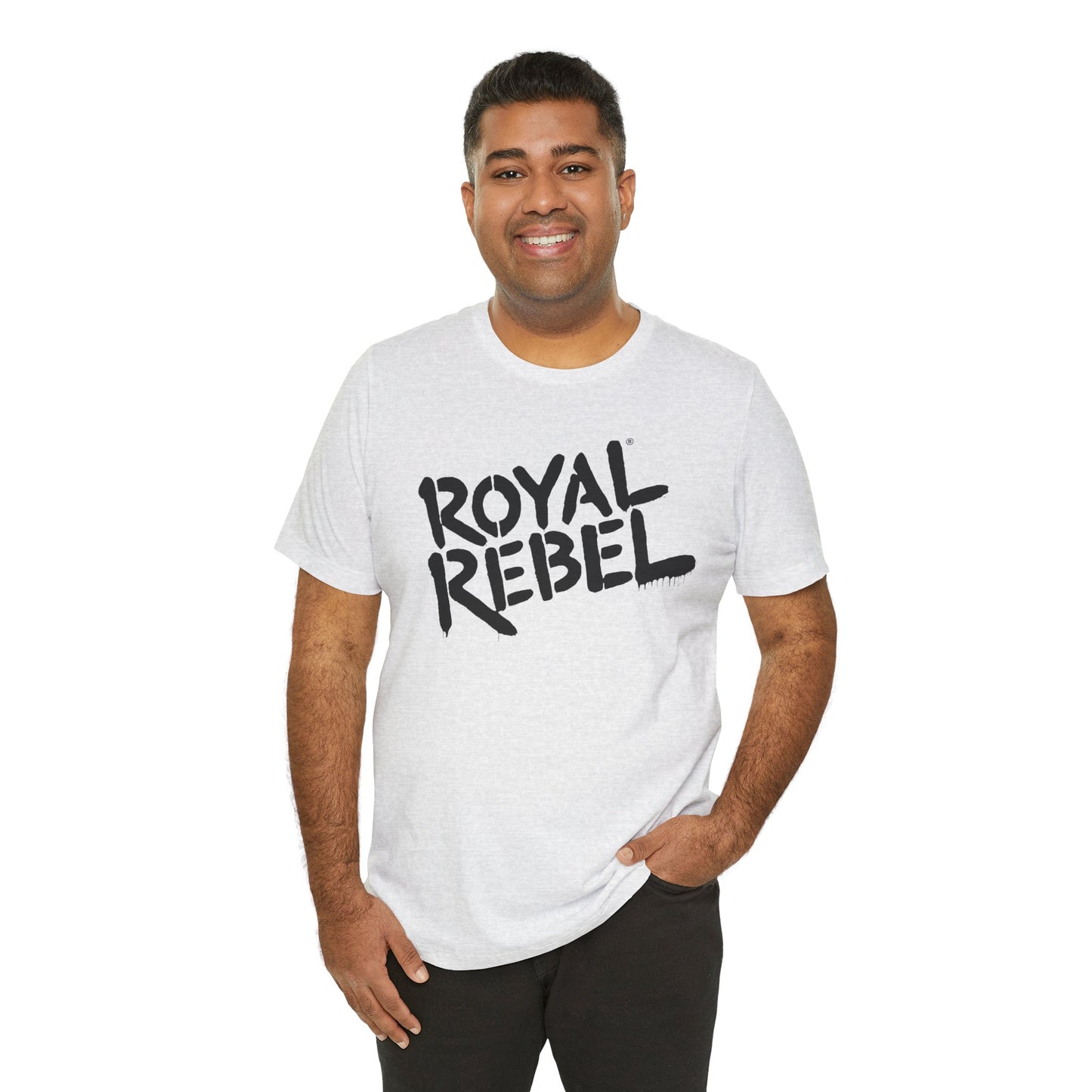 Royal Rebel Unisex Jersey Tee - Bold Street Art Inspired Design