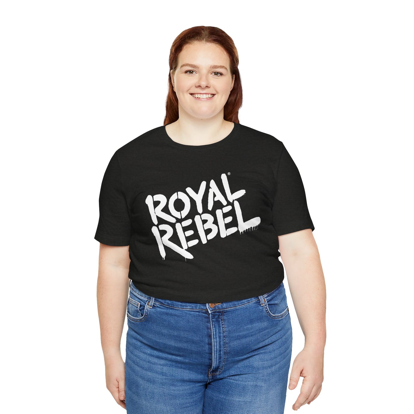 Royal Rebel Unisex Jersey Tee - Bold Street Art Inspired Design