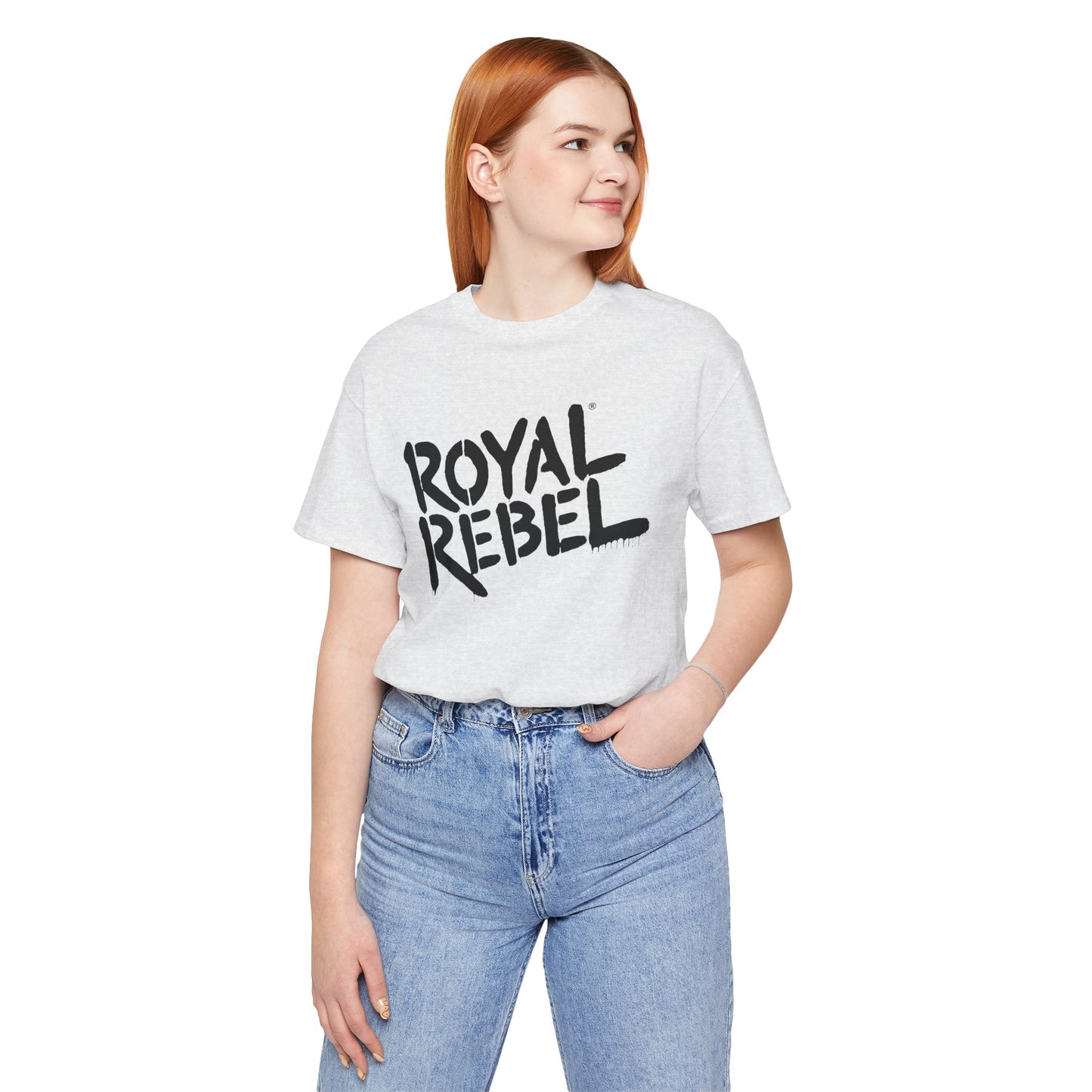 Royal Rebel Unisex Jersey Tee - Bold Street Art Inspired Design