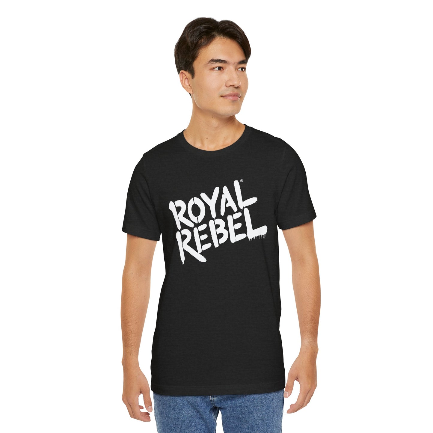 Royal Rebel Unisex Jersey Tee - Bold Street Art Inspired Design