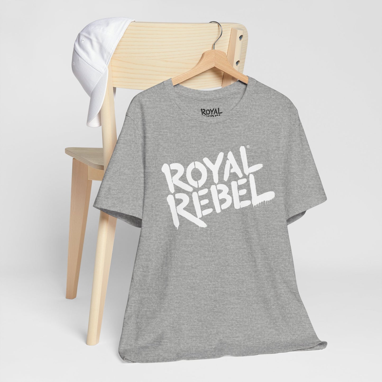 Royal Rebel Unisex Jersey Tee - Bold Street Art Inspired Design