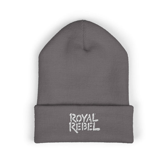 Stylish Classic Cuffed Beanie - Embroidered Royal Rebel®
