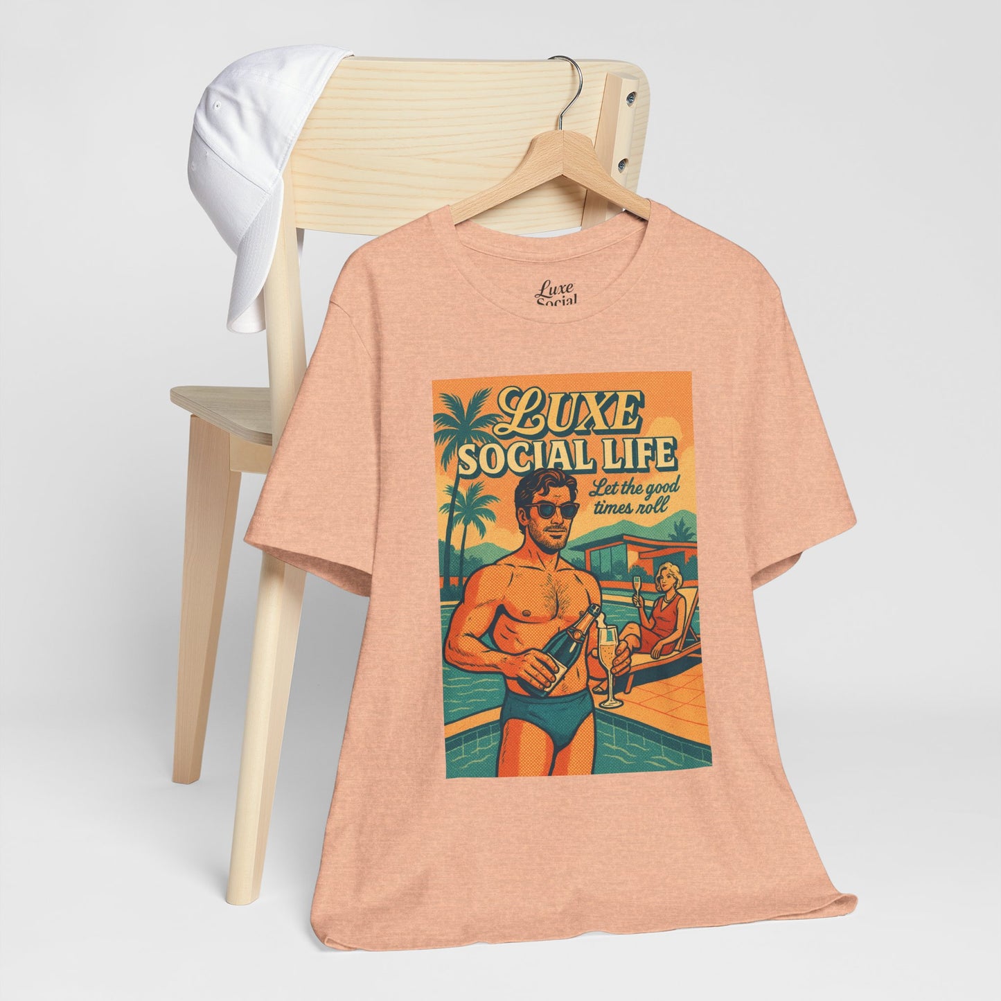 'Let the Good Times Roll' - Luxe Social Life™ Graphic Tee