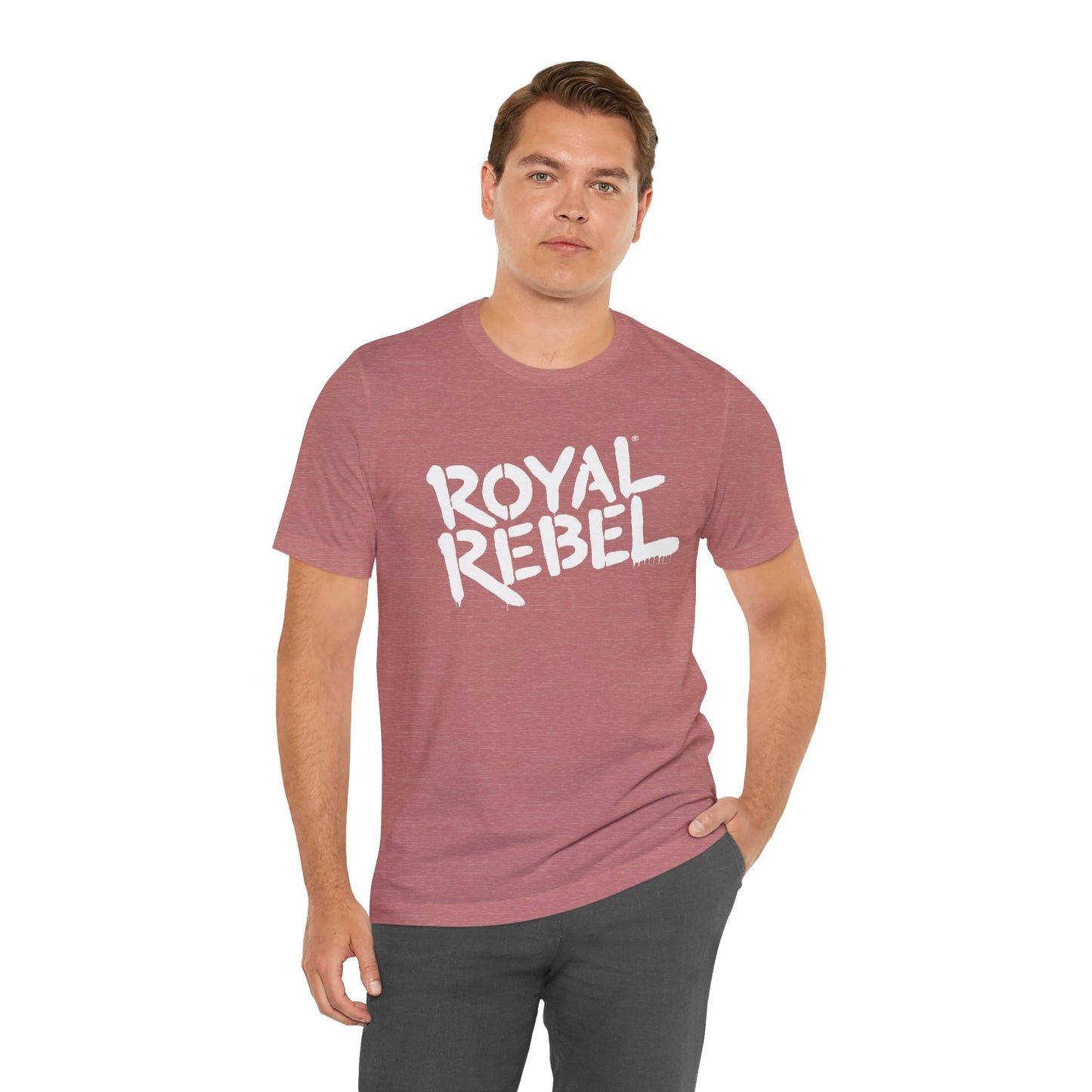Royal Rebel Unisex Jersey Tee - Bold Street Art Inspired Design
