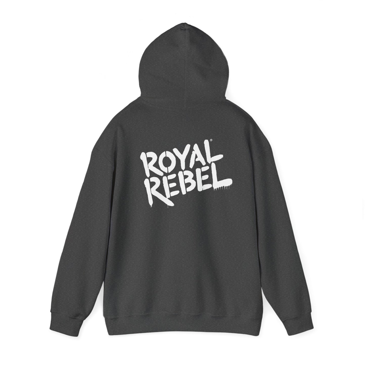 Royal Rebel Unisex Hoodie - Edgy Graphic Sweatshirt for Creative Minds