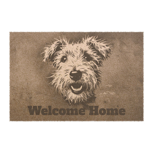 Personalize this with your dogs photo and text. - Urban Art Doormat