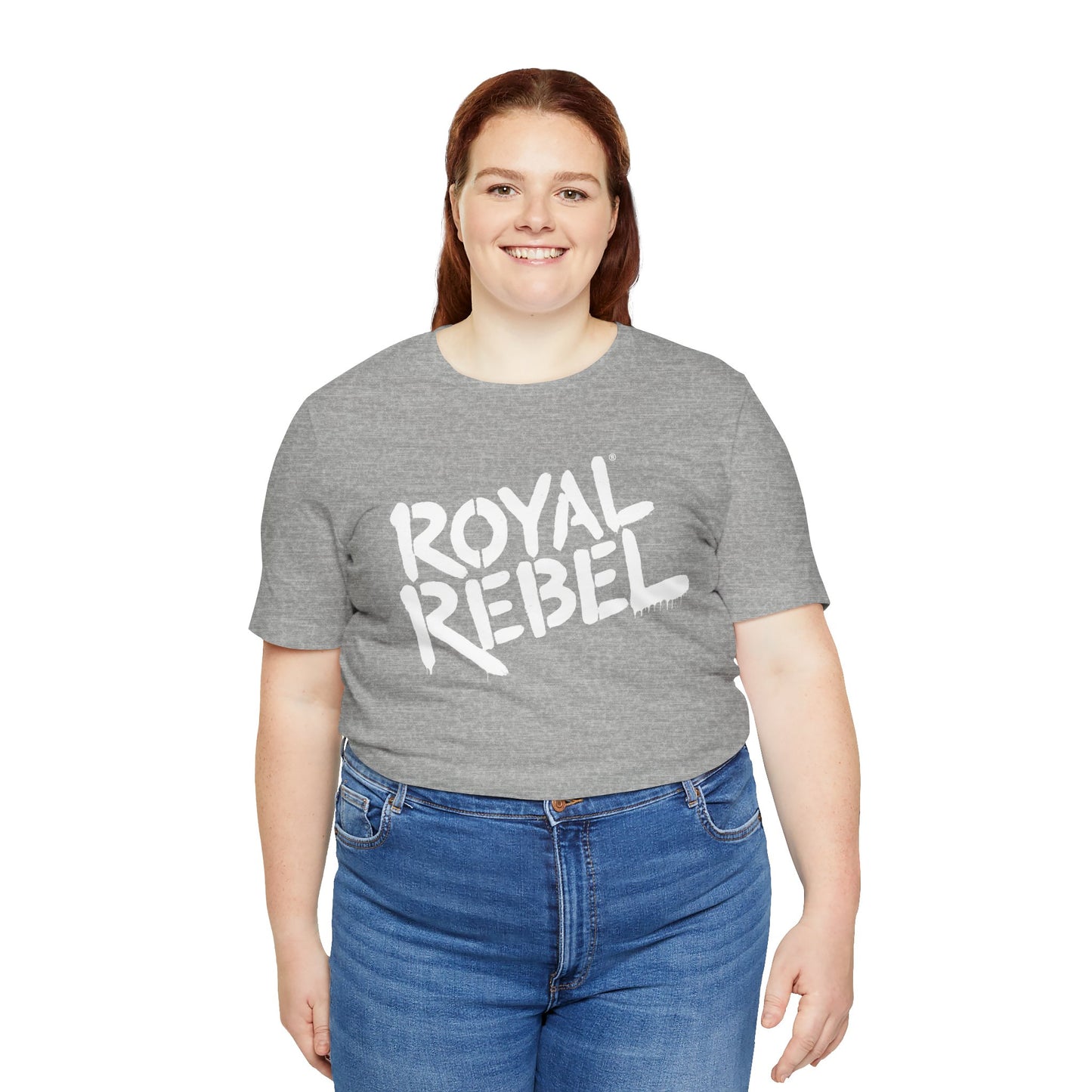 Royal Rebel Unisex Jersey Tee - Bold Street Art Inspired Design