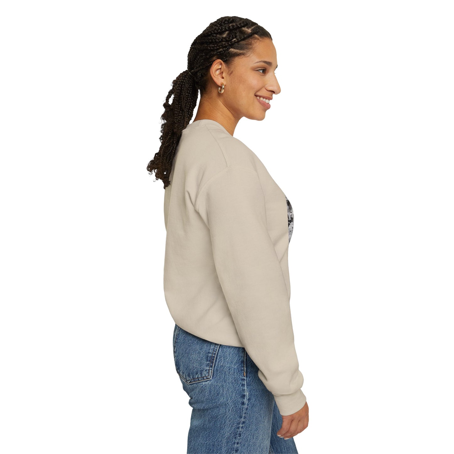 Royal Rebel Unisex Crewneck Sweatshirt - "Live Love Rebel" Graphic
