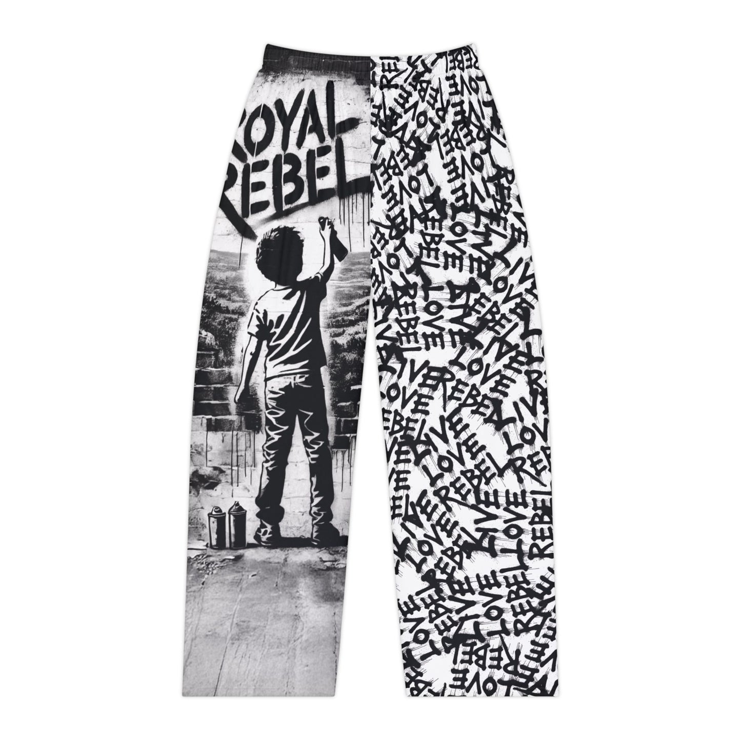Live Love Rebel™ Women's Pajama Pants – Graffiti Inspired Design
