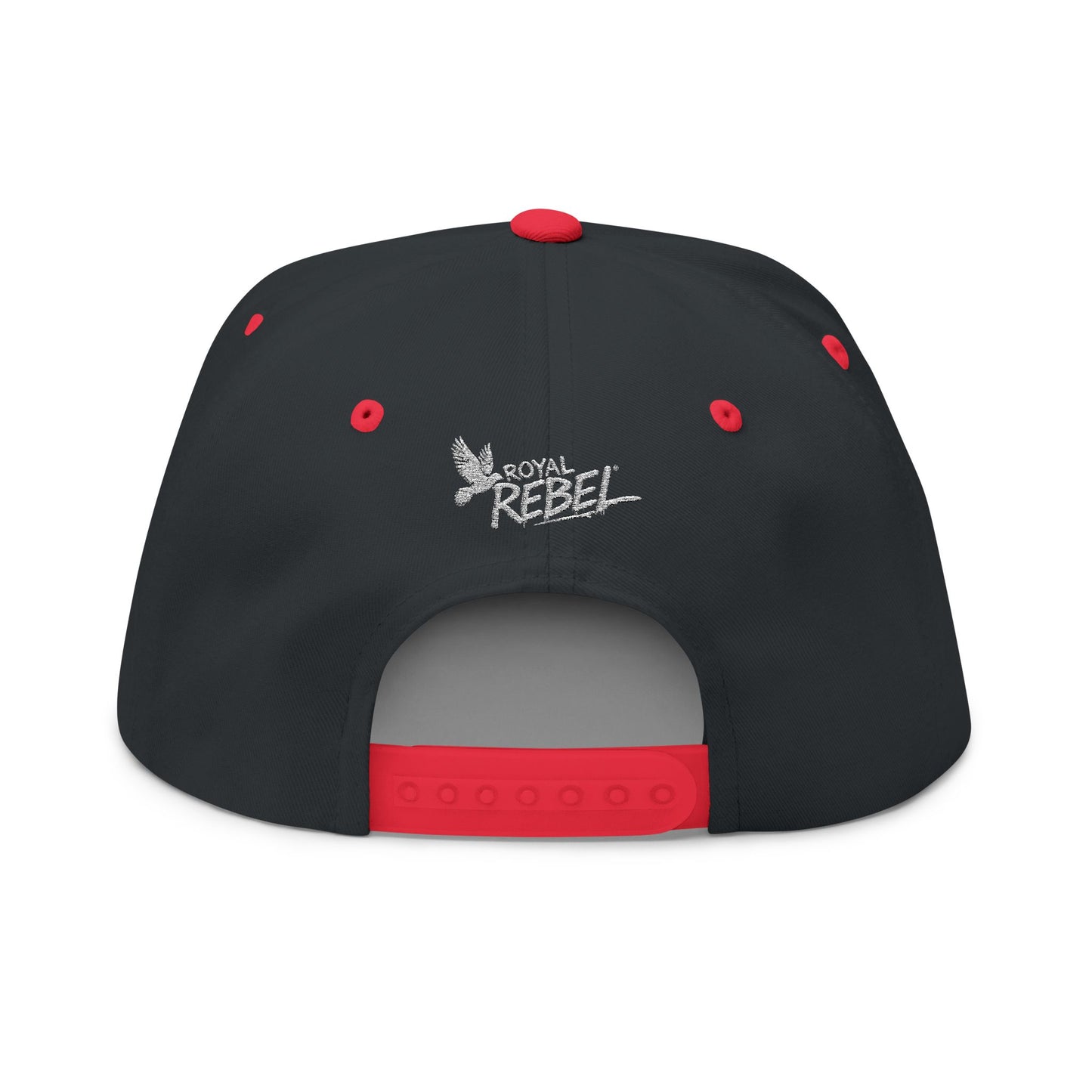 Royal Rebel® Embroidered Flat Bill Cap - Graffiti Wall