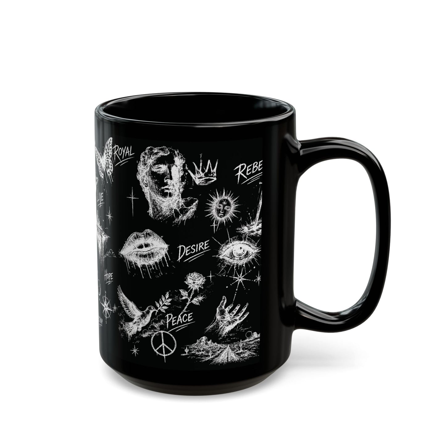Royal Rebel® Ethereal Sketch - 15oz Mug