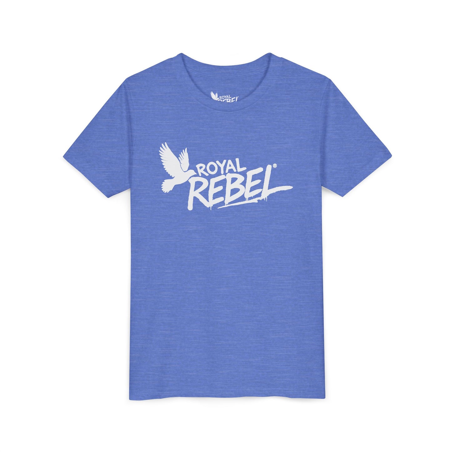 Royal Rebel Youth Tee — Kids' Graphic Skate Streetwear T-Shirt