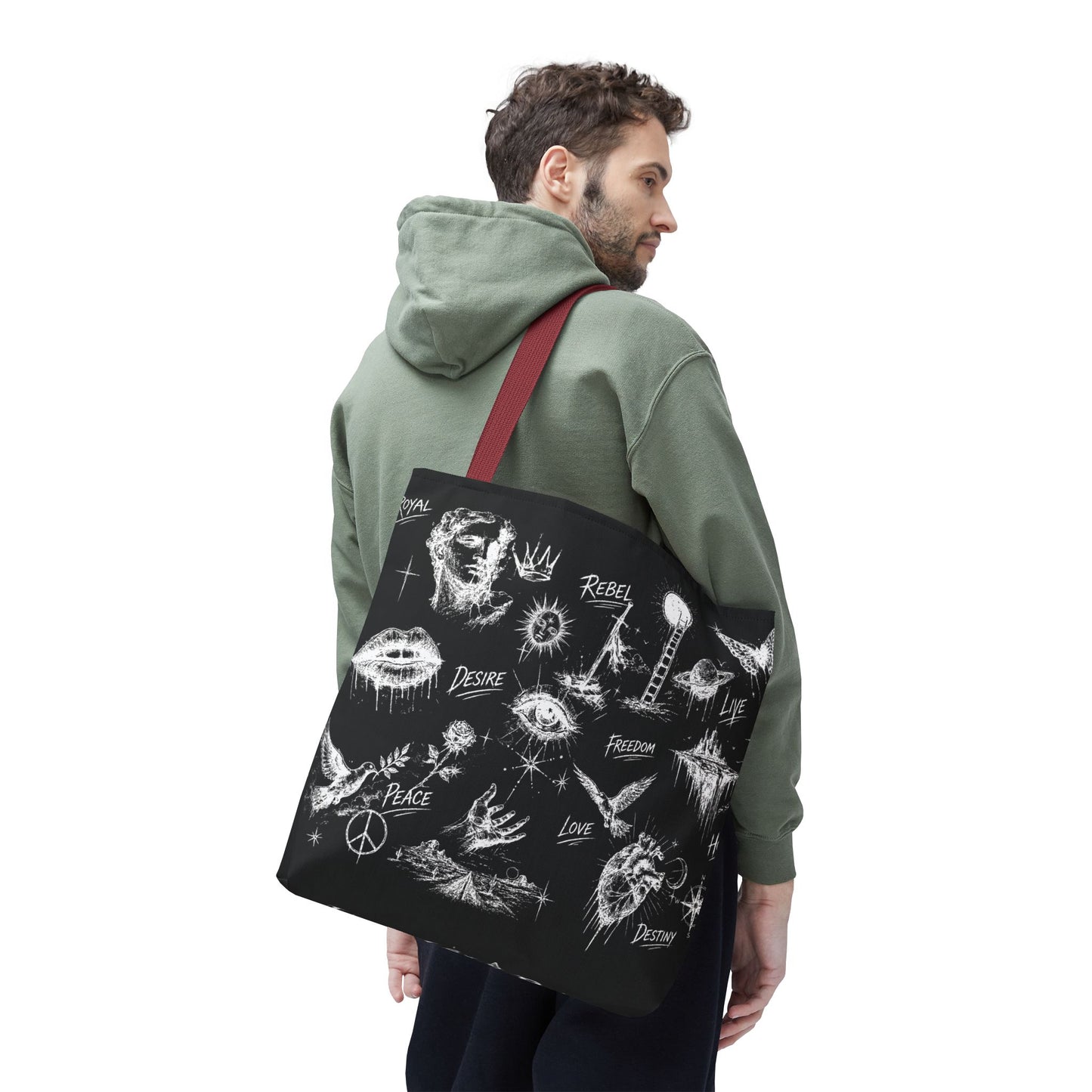 Royal Rebel® Ethereal Sketch Tote Bag