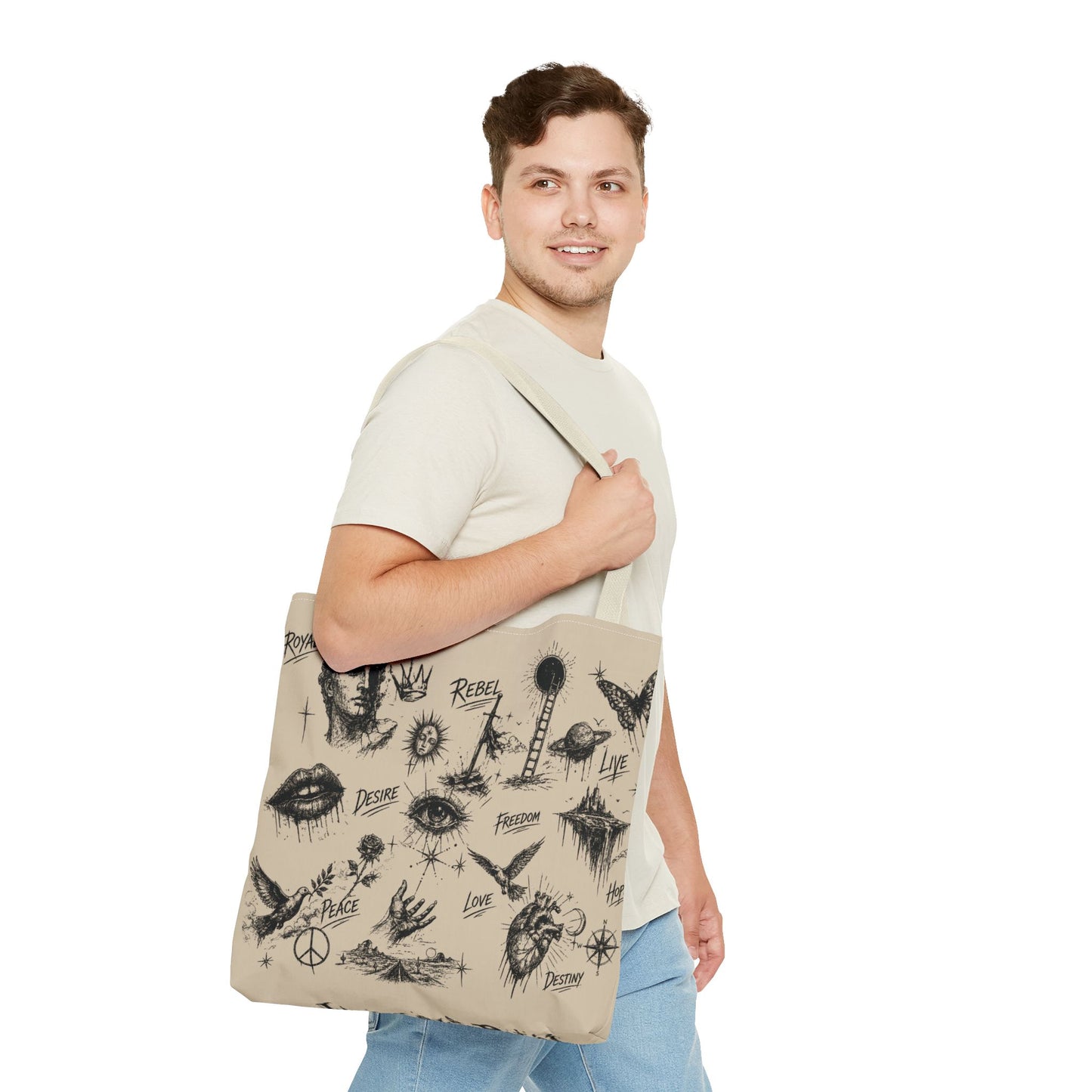 Royal Rebel® Ethereal Sketch Tote Bag