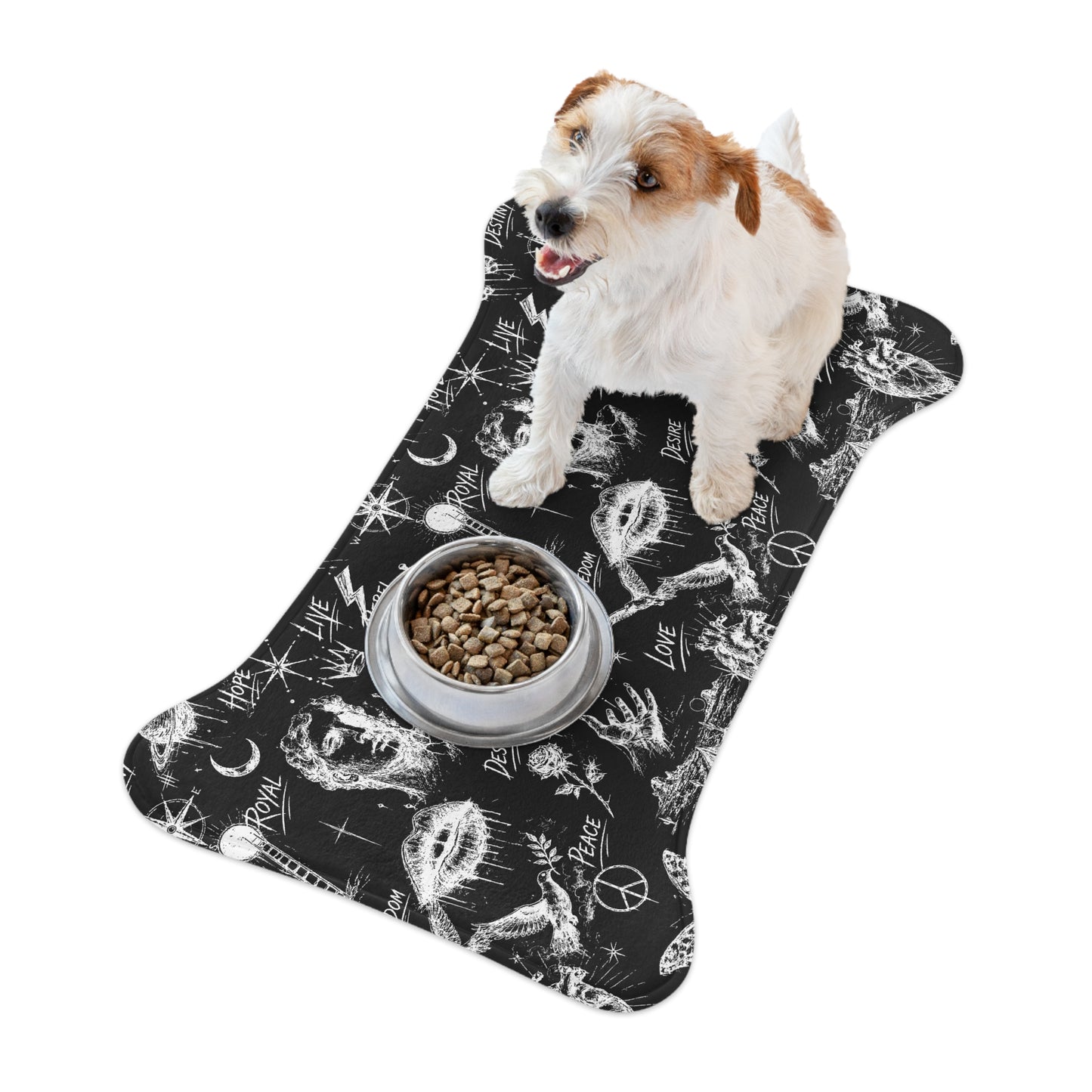 Rebel Sketch - Pet Feeding Mat