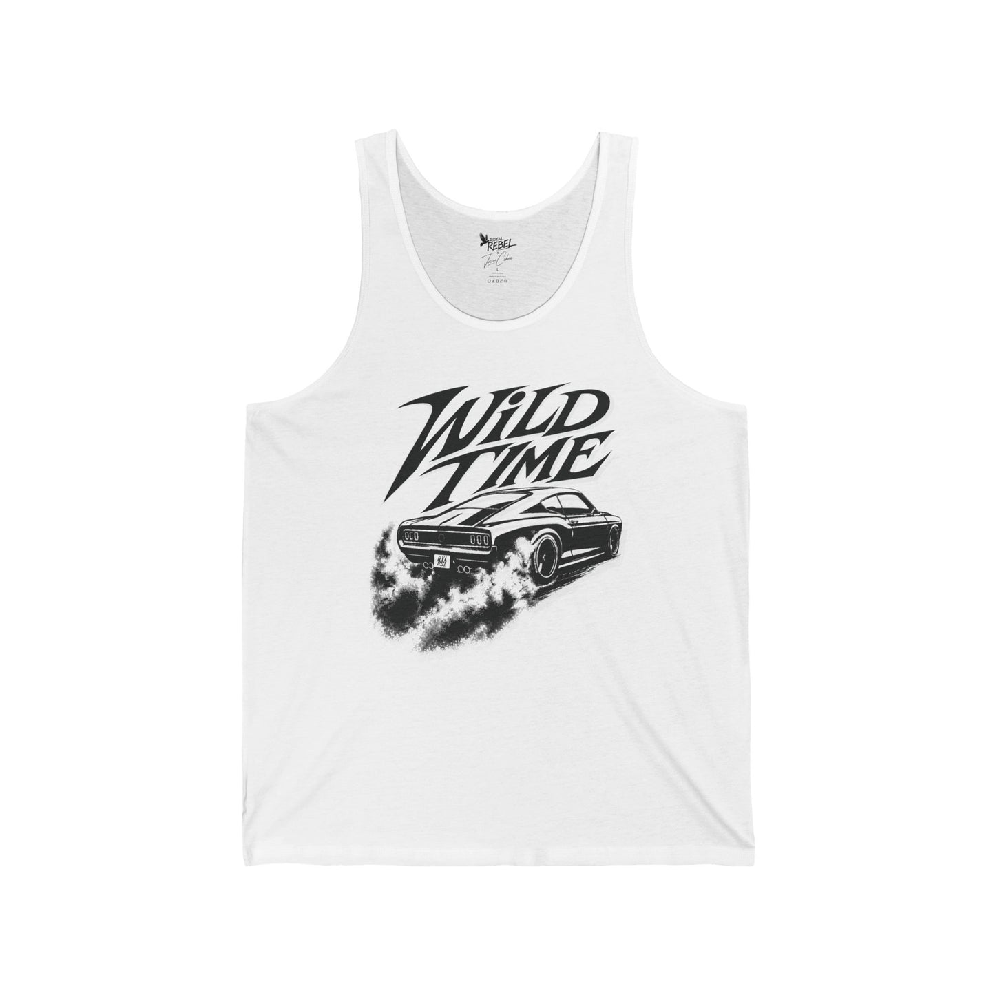 Wild Time™ Muscle Car Tank Top - Vintage Racing Graphic Tank