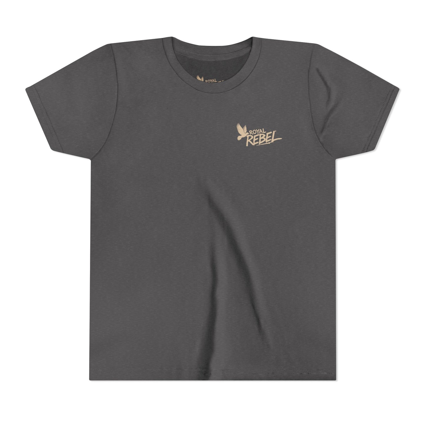 Royal Rebel Fly Youth Tee — Kids' Graphic Skate Streetwear T-Shirt