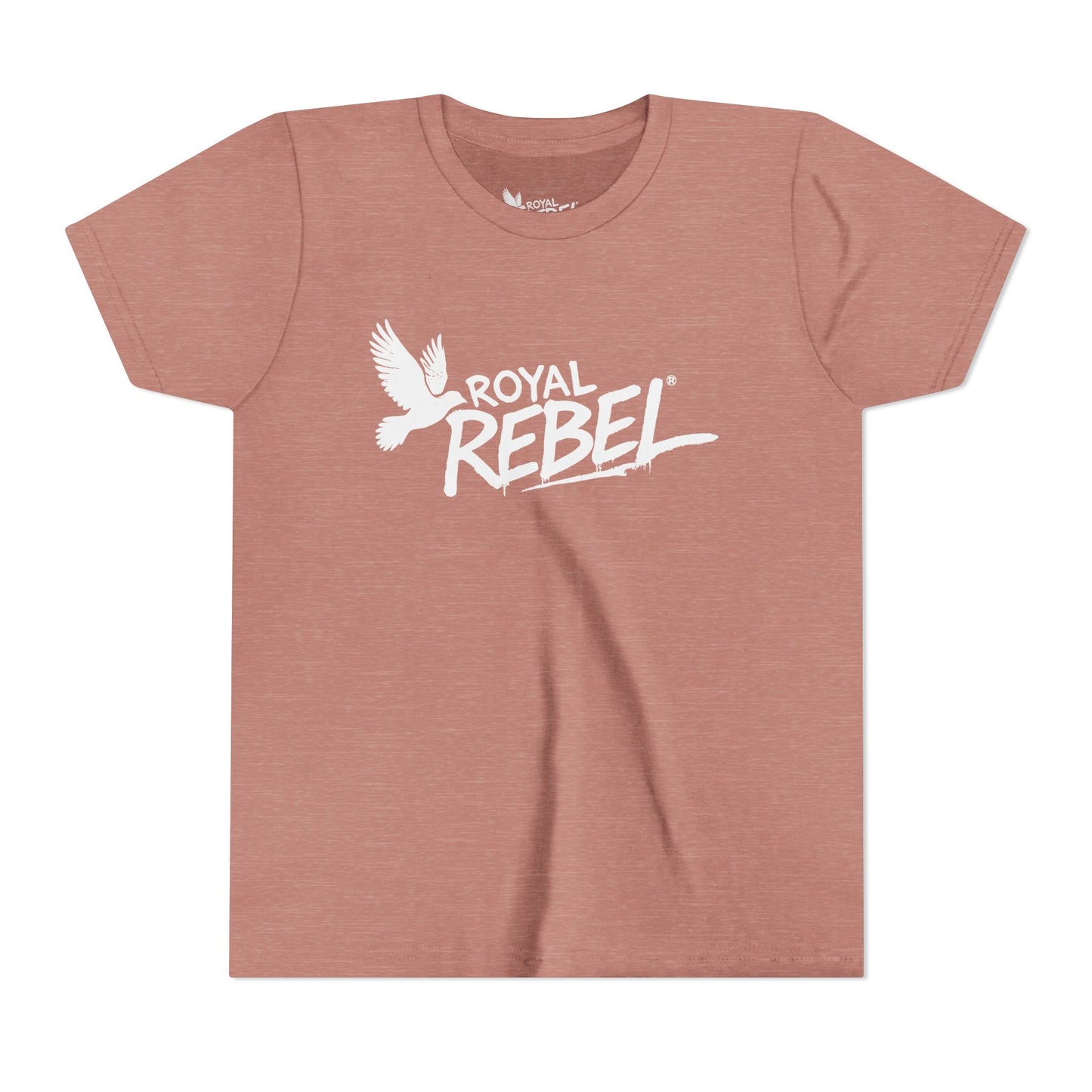 Royal Rebel Youth Tee — Kids' Graphic Skate Streetwear T-Shirt
