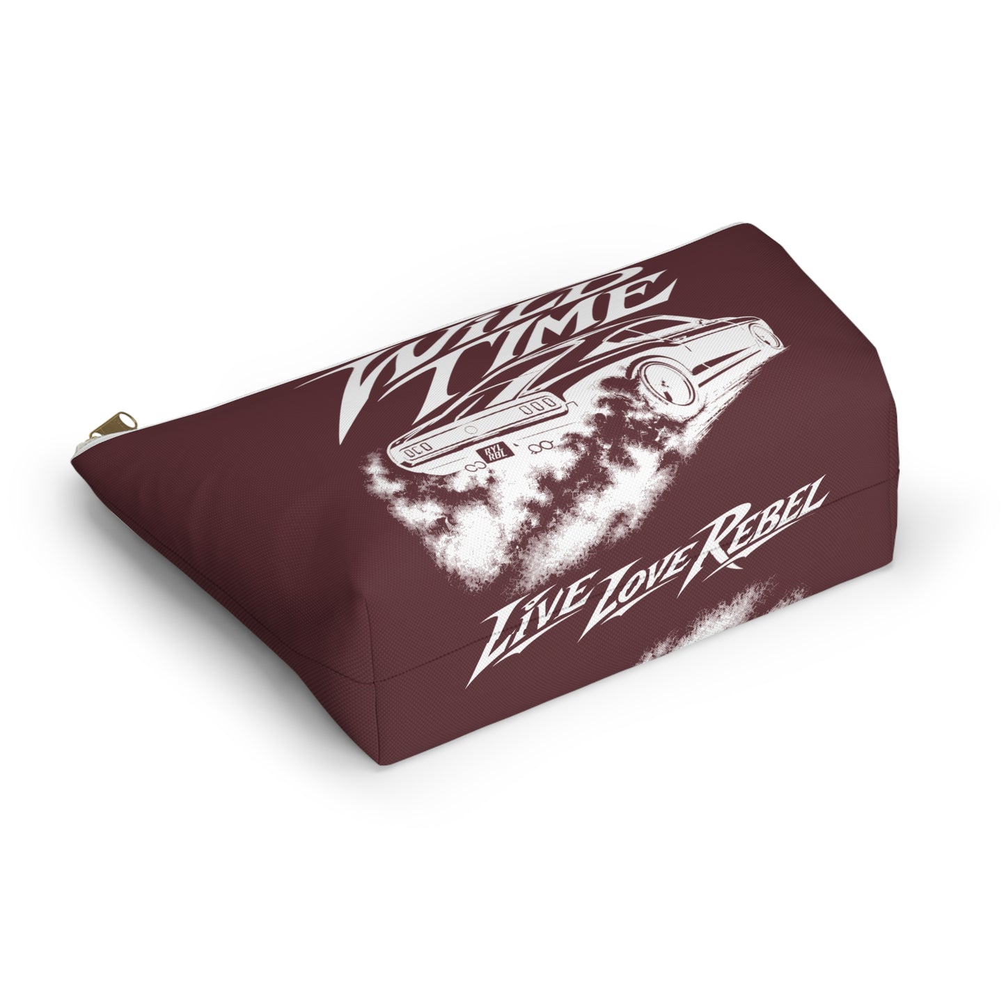 Wild Time™ Street Racer Maroon Accessory Pouch - Travel Zip Bag