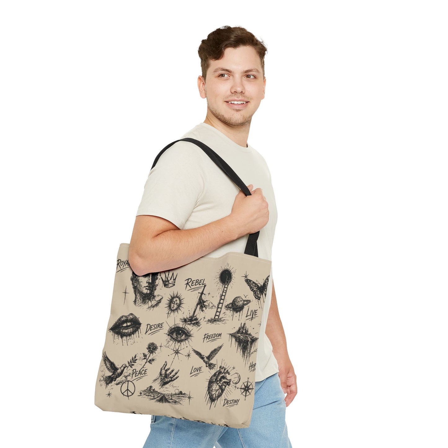 Royal Rebel® Ethereal Sketch Tote Bag