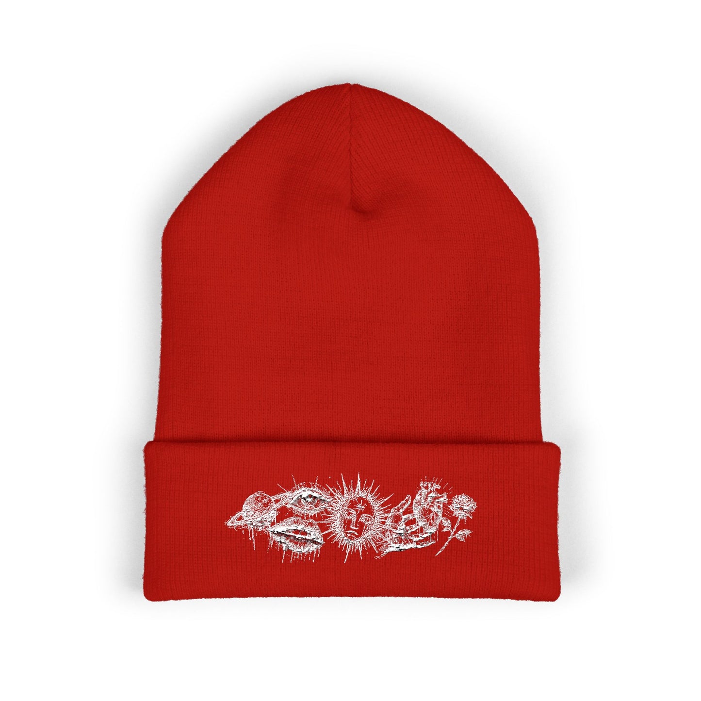 Royal Rebel® Ethereal Sketch - Classic Cuffed Beanie - Embroidered