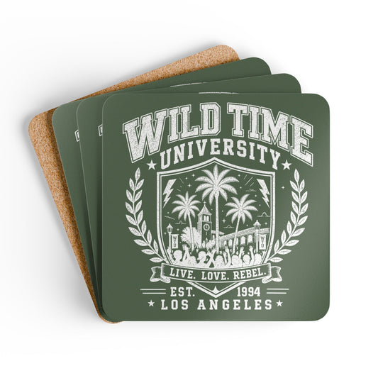 Wild Time™ University - 4 Piece Coaster Set