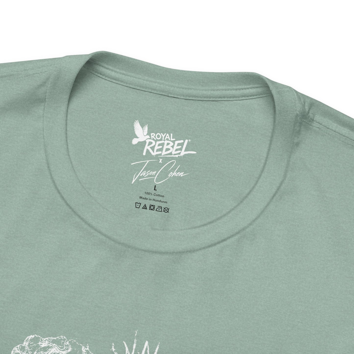 Rebel Sketch Tee - Edgy Unisex Jersey Tee for Rebel Minds