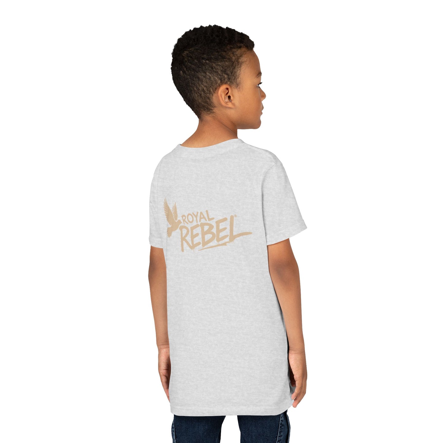 Royal Rebel Fly Youth Tee — Kids' Graphic Skate Streetwear T-Shirt