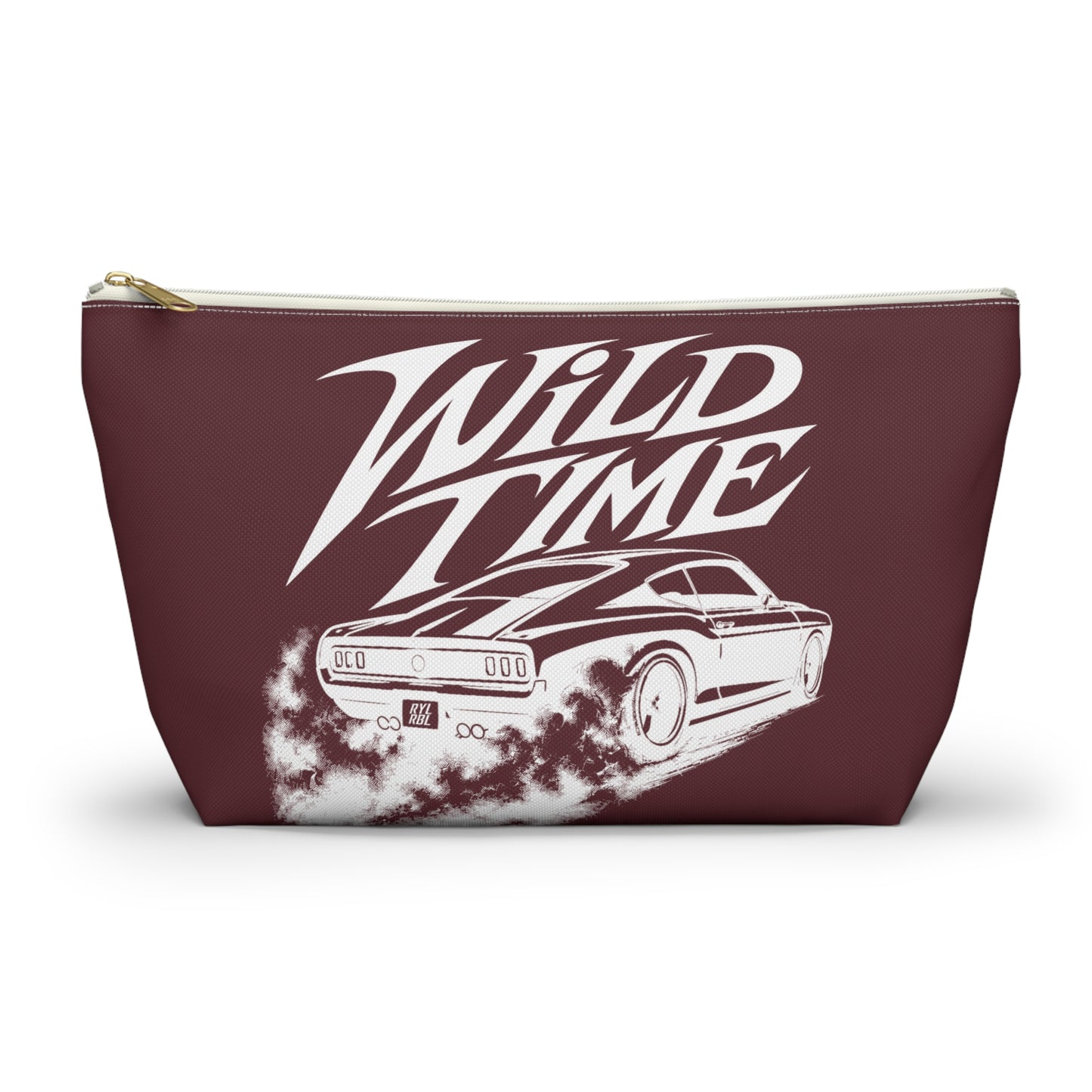 Wild Time™ Street Racer Maroon Accessory Pouch - Travel Zip Bag