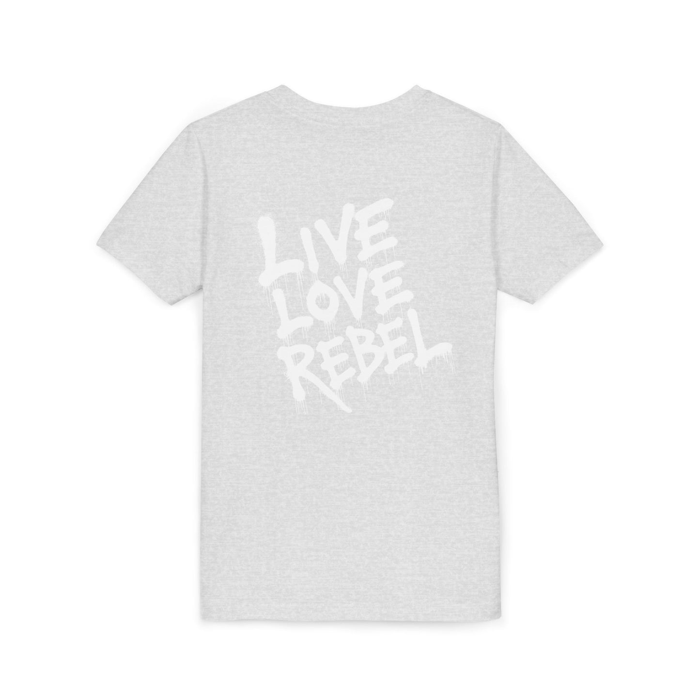 Live Love Rebel Youth Tee — Kids' Graphic Skate Streetwear T-Shirt