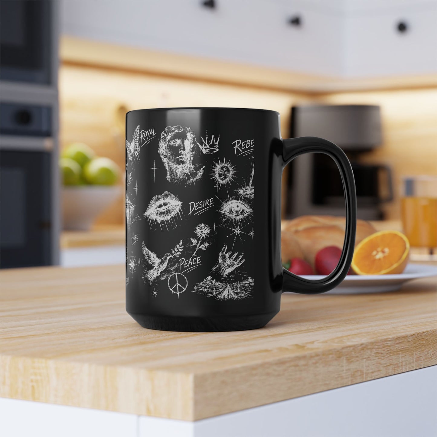 Royal Rebel® Ethereal Sketch - 15oz Mug