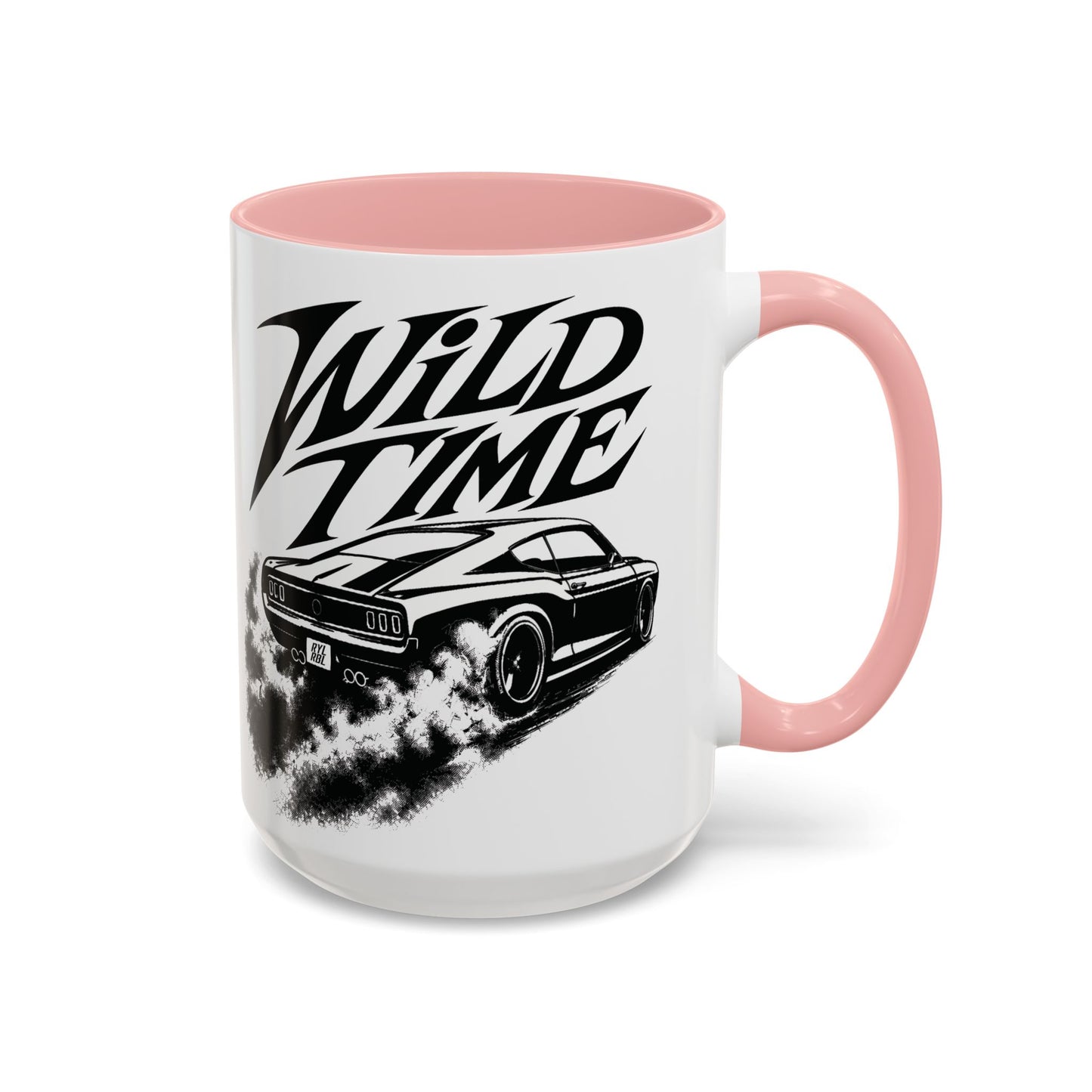 Coffee Mug - 'Wild Time' Muscle Car Accent Mug 15 oz