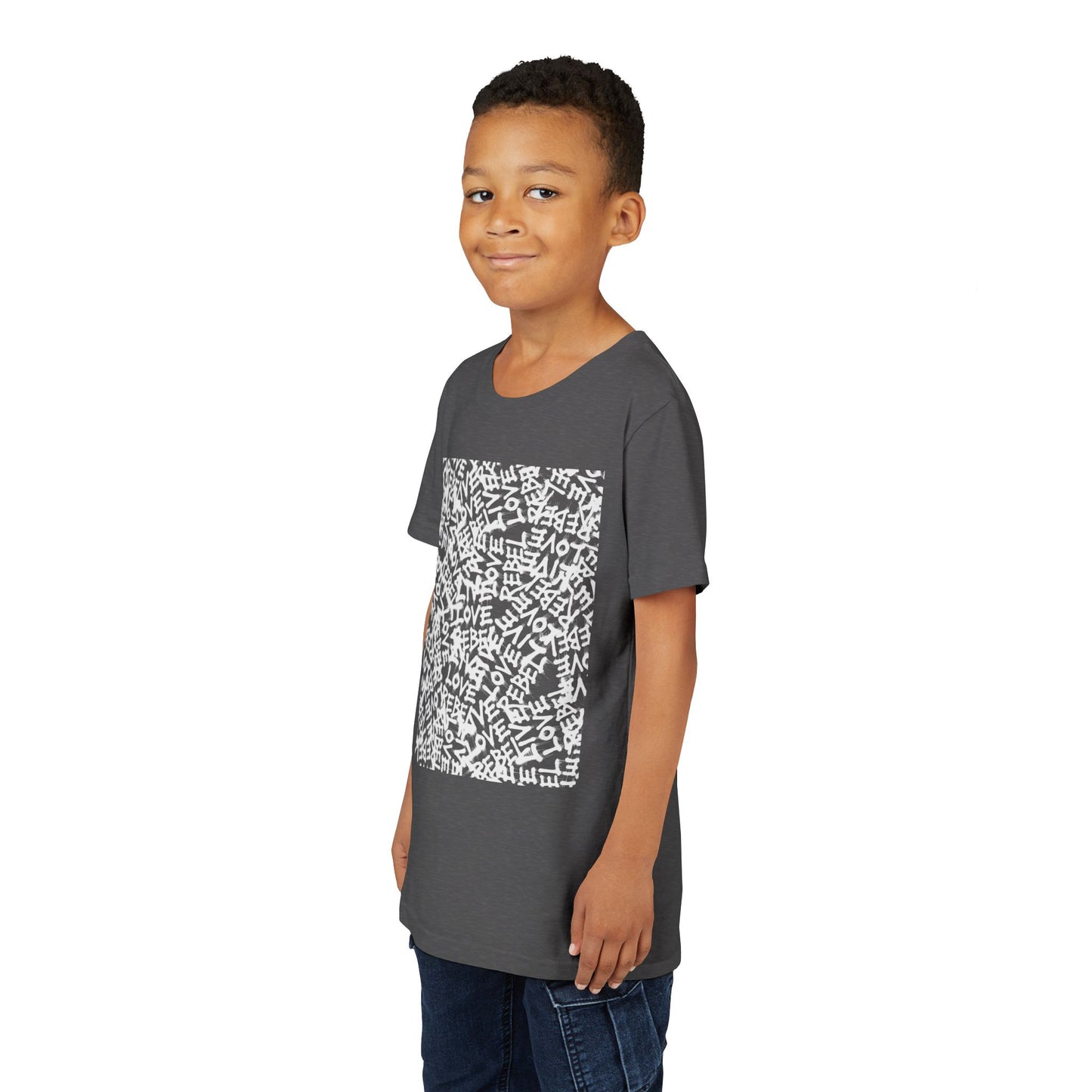 Live Love Rebel Youth Tee — Kids' Graphic Skate Streetwear T-Shirt
