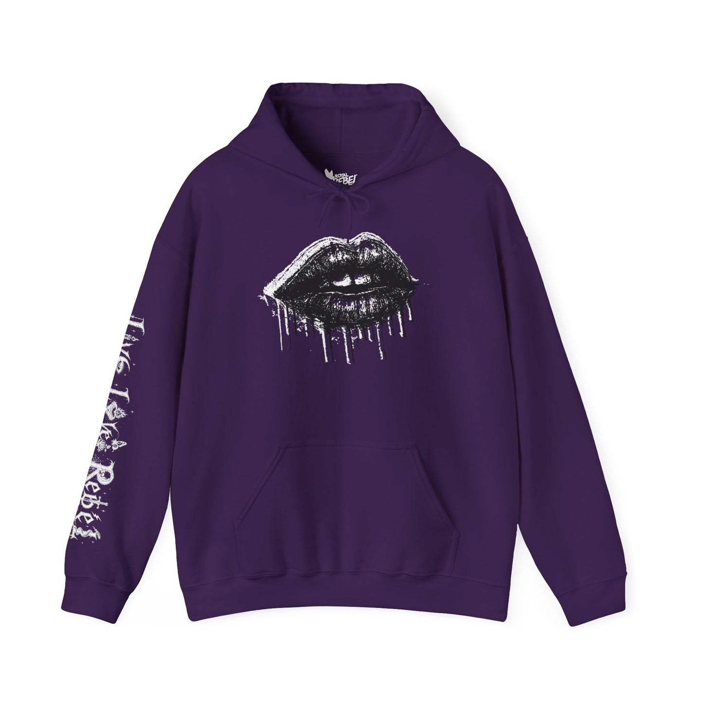 Royal Rebel® Ethereal Sketch Hoodie - Edgy Unisex Hoodie for Creative Minds