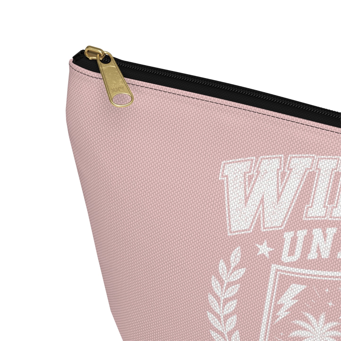 Wild Time™ University Pink Accessory Pouch - Cosmetic & Travel Zip Bag