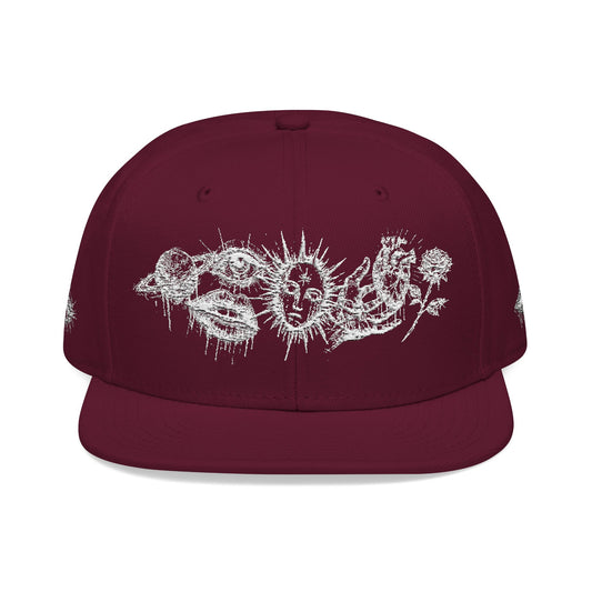 Rebel Sketch - Snapback Hat