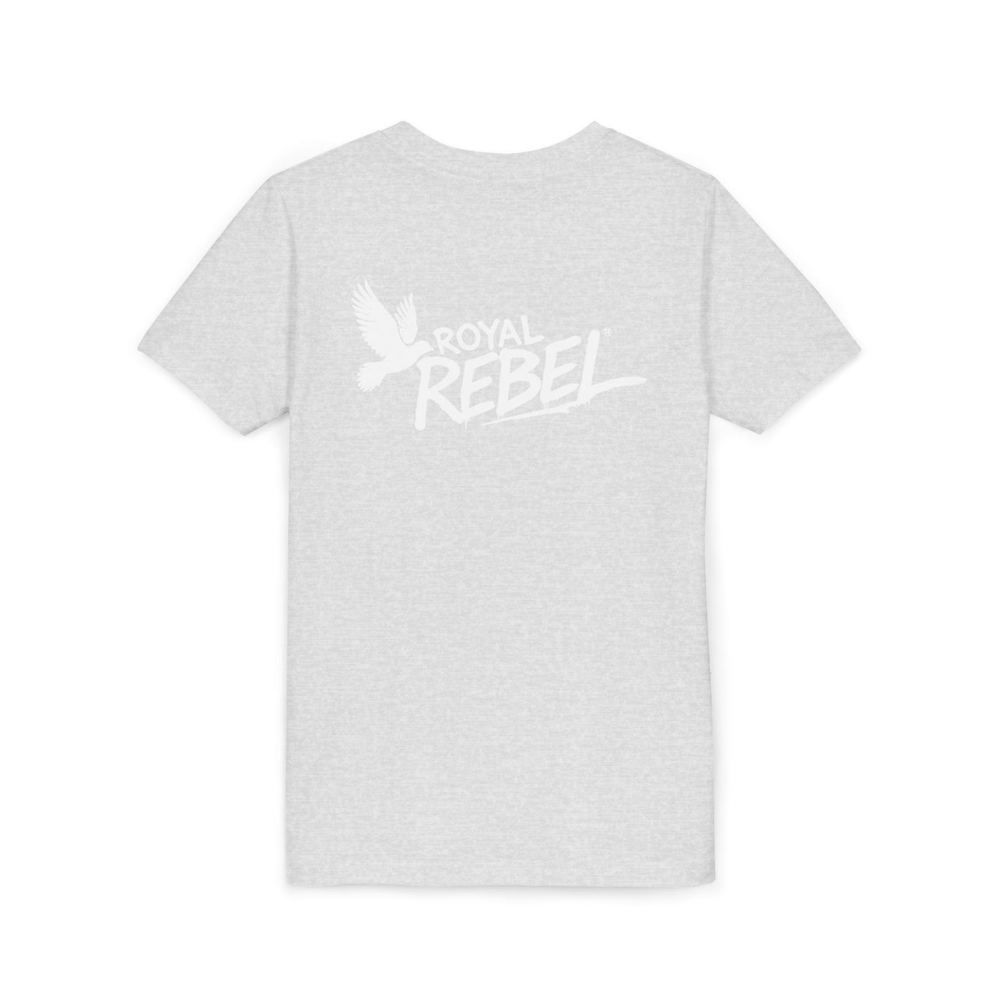Royal Rebel Graffiti Youth Tee — Kids' Graphic Skate Streetwear T-Shirt