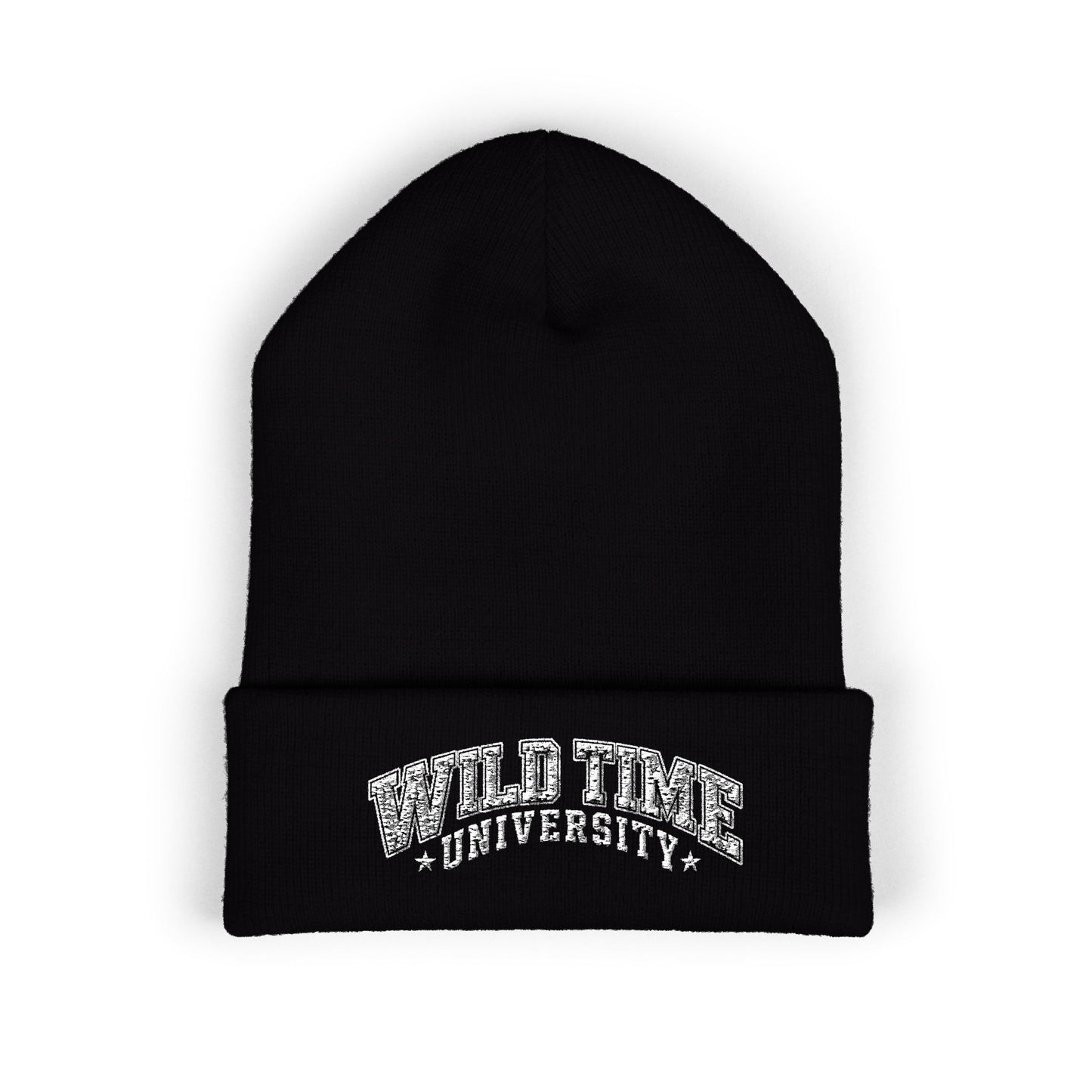 Wild Time™ University" Unisex Classic Cuffed Beanie - Embroidered